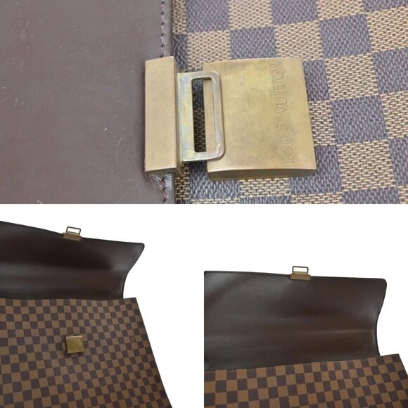 LOUIS VUITTON Altona GM Business Hand Bag Damier Ebene Leather N53312 77YH417 - Picture 11 of 15